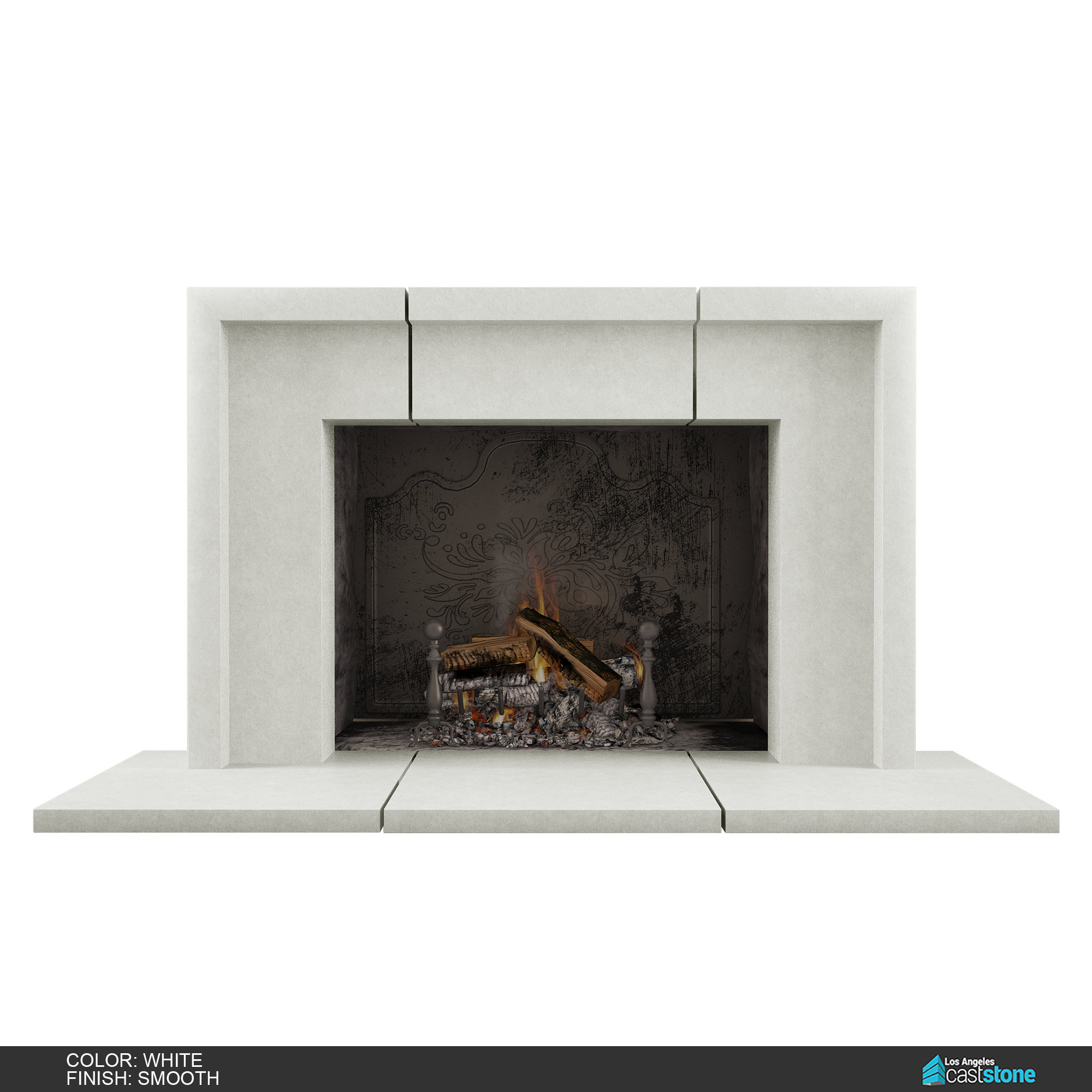 Los Angeles Cast Stone Sevun Fireplace Surround | Wayfair