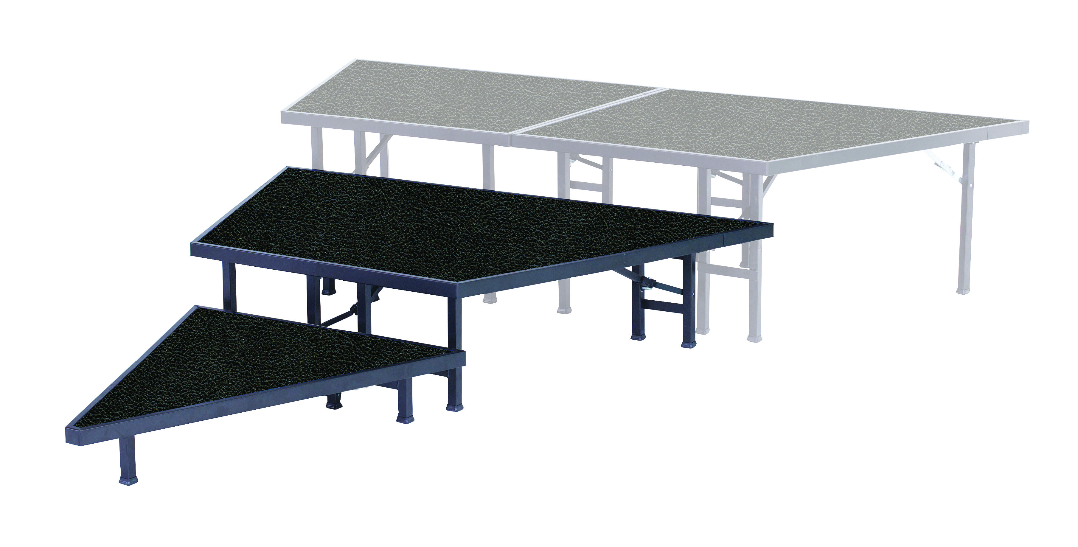 AmTab Manufacturing Corporation Pie Shaped Riser Polypropylene Top