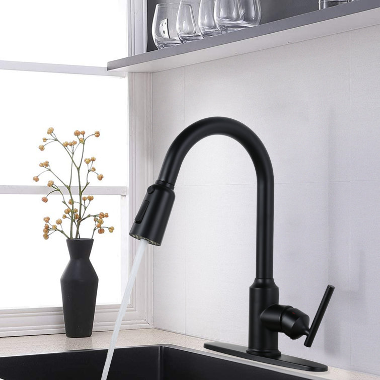 Kitchen Pull Down Touch Single Handle Kitchen Faucet