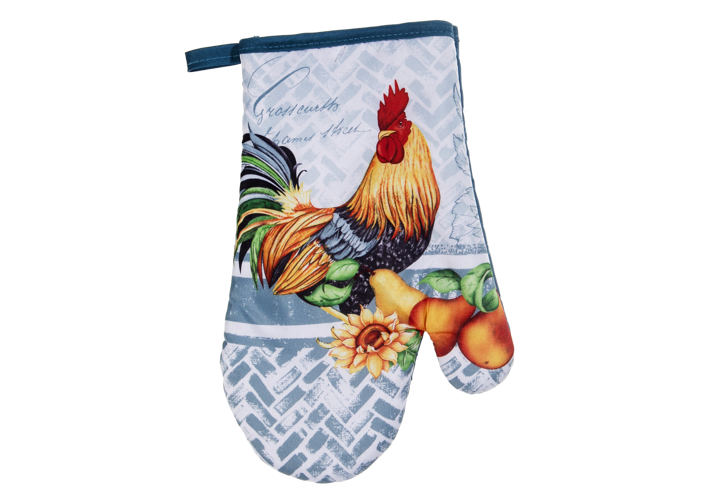 rooster oven mitts