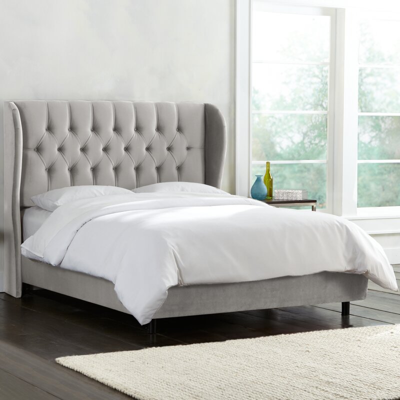 Brayden Studio® Wamsley Upholstered Bed & Reviews | Wayfair