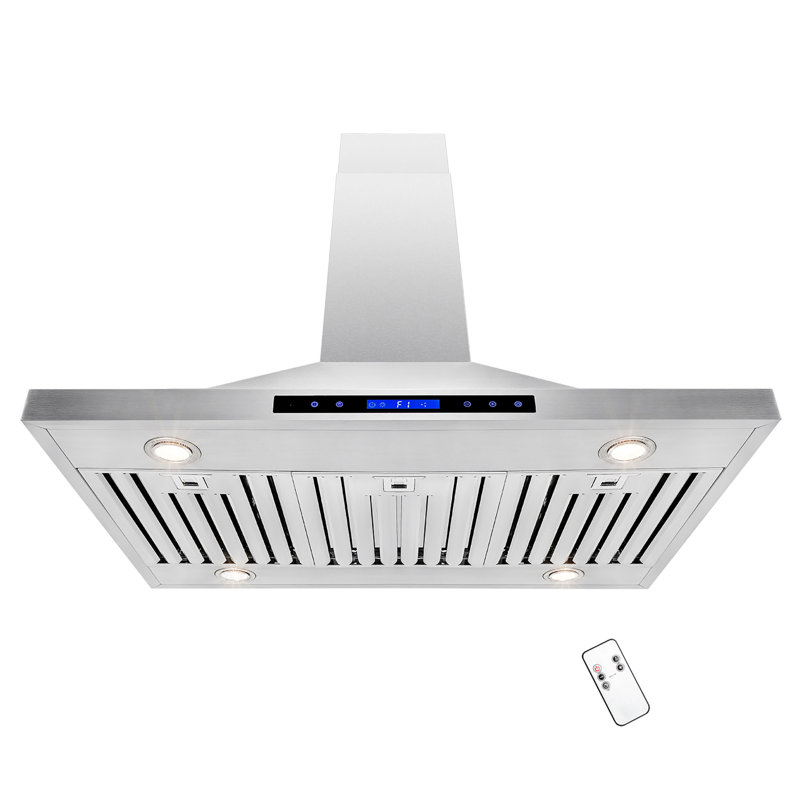 42" 343 CFM Convertible Island Range Hood