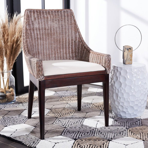rattan desk chair