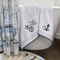 nautical bathroom towels