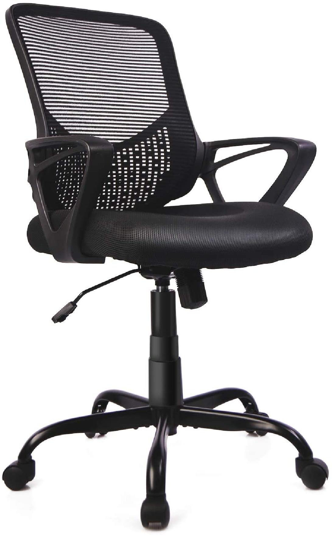 Ergonomic Swivel Mesh Chair Height Adjustable Lumbar Support Computer Desk Chair Ergonomic Swivel Mesh Chair Height Adjustable Lumbar Support Computer Desk Chair
