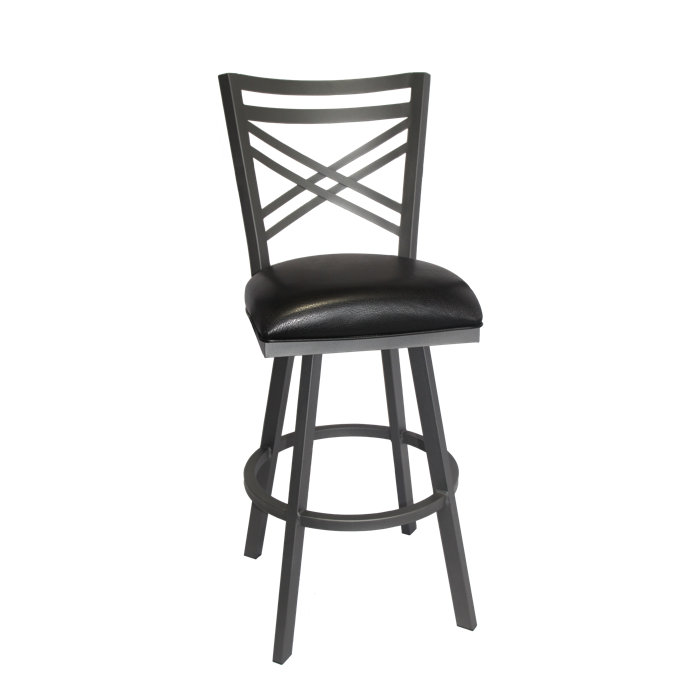 Winston Porter Bewdley 30 Swivel Bar Stool Wayfair
