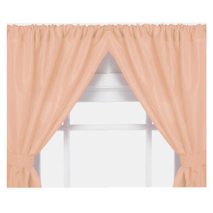 Eqlight Peach Curtains Wayfair