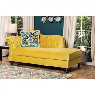 Go to store & view more images Rosdorf Park Borchert Glided Chaise Lounge