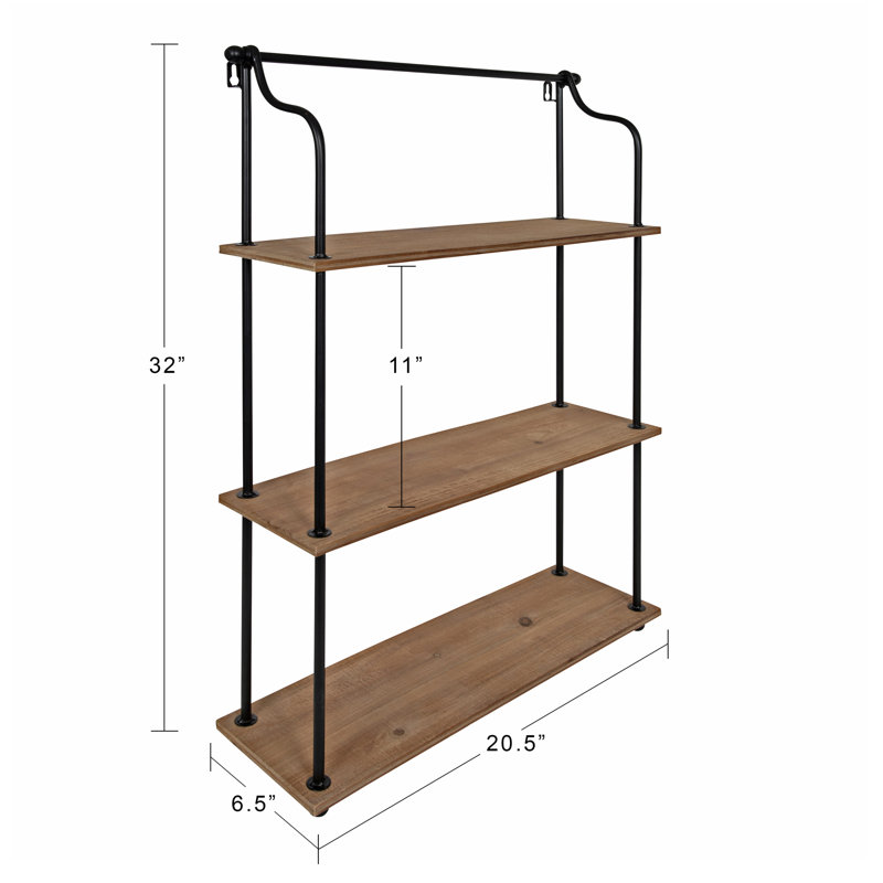 17 Stories Edlingham 32 28 H X 20 47 W Shelving Unit Wayfair