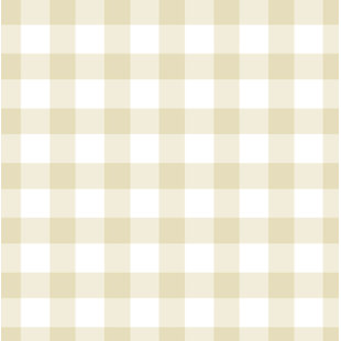 Plaid Gingham Solid Color L And Stick Wallpaper You Ll Love Felan 4 L X 24 W Plaid Gingham And Stick Wallpaper Roll