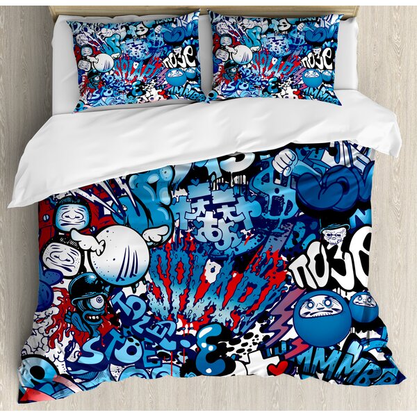 Lampshades Ideal To Match Graffiti Duvets Covers & Graffiti Wall Decals Stickers 