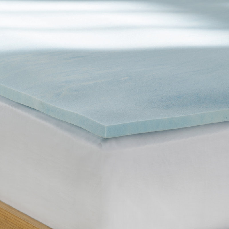 Wayfair Basics 1 Gel Memory Foam Mattress Topper Reviews Wayfair
