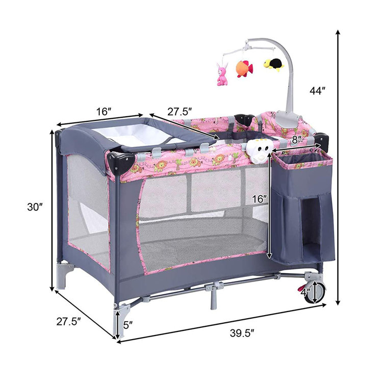 using playpen as crib