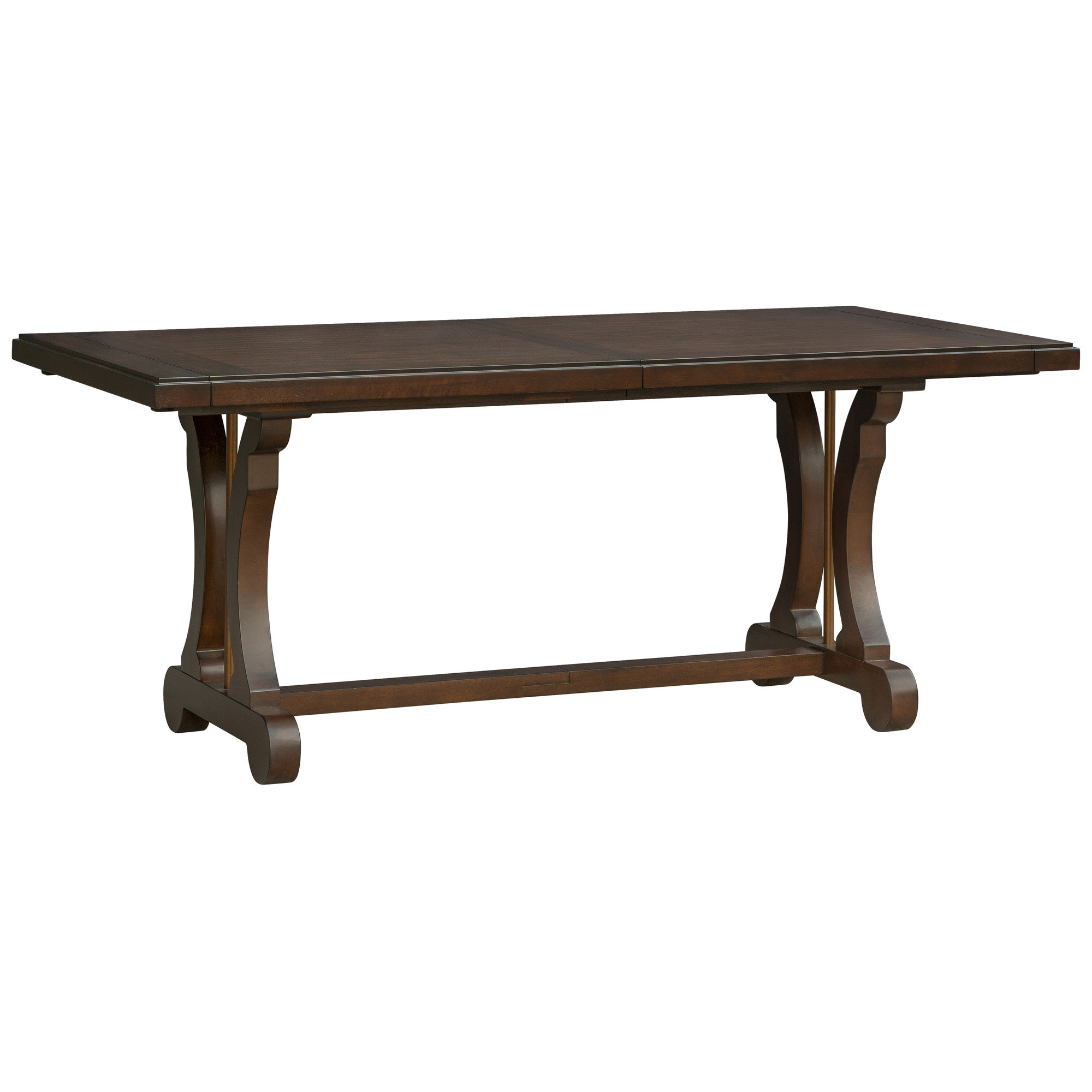 Darby Home Co O'fallon Drop Leaf Trestle Dining Table Wayfair