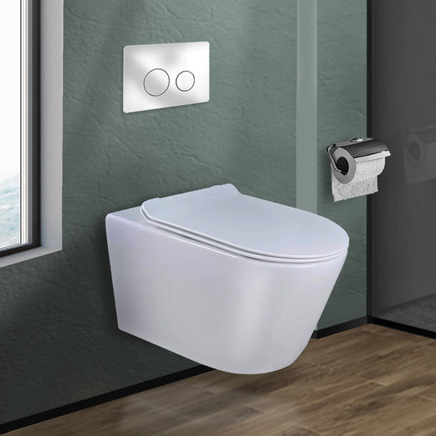 Fine Fixtures Nebula Concealed 1.6 GPF Toilet Tank & Reviews | Wayfair