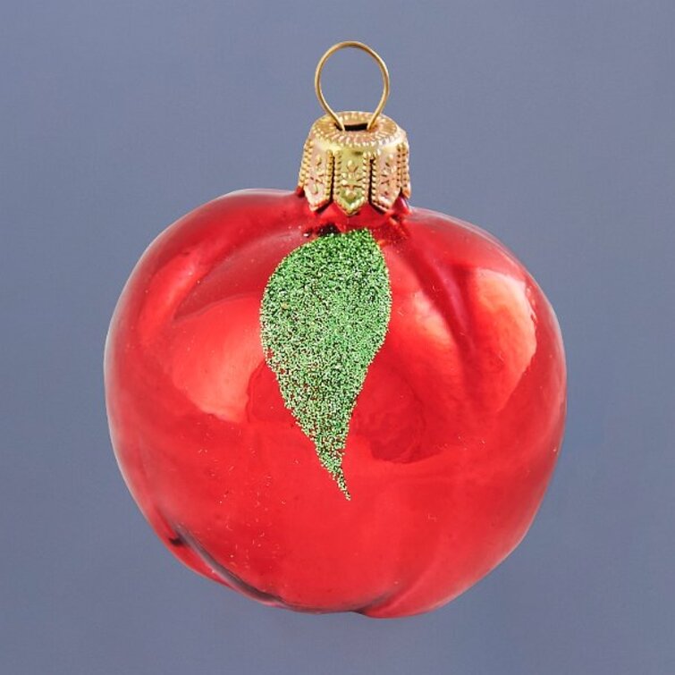 The Holiday Aisle® Red Apple Hanging Figurine Ornament | Wayfair