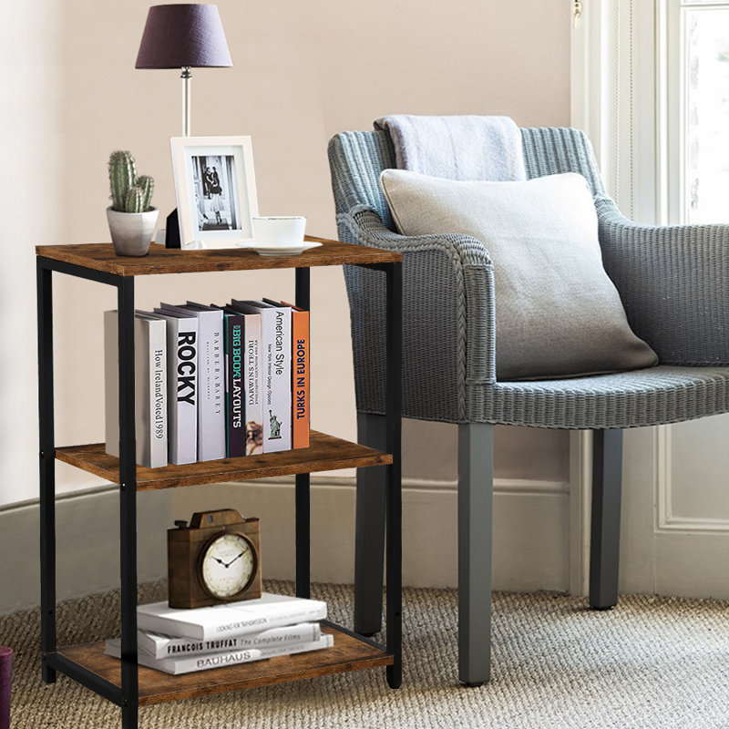 Lentia 3 Shelf Storage Organizer Etagere Bookcase Wayfair