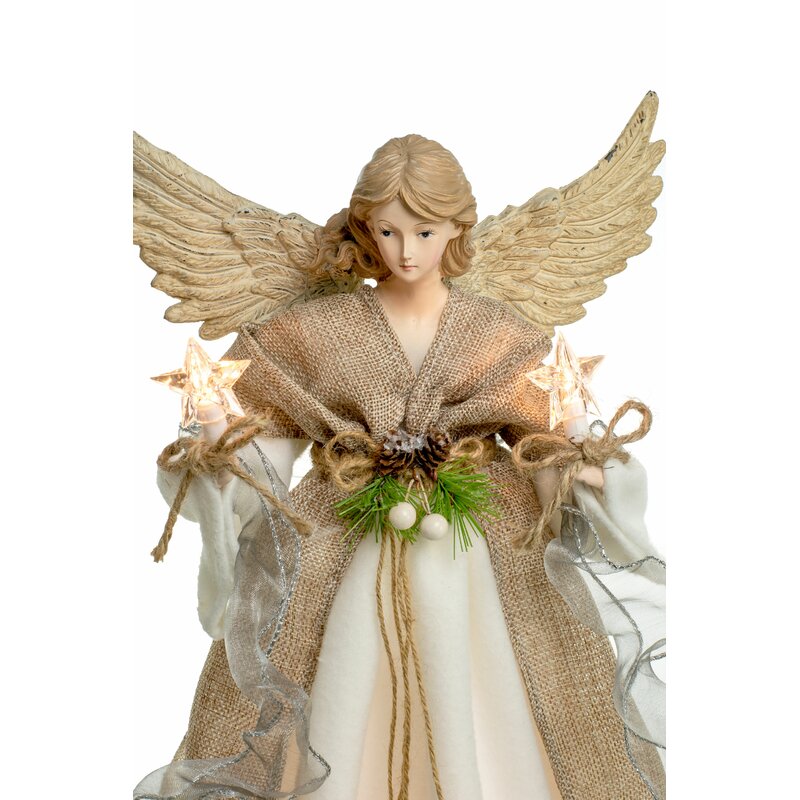 The Holiday Aisle® Angel Tree Topper & Reviews | Wayfair