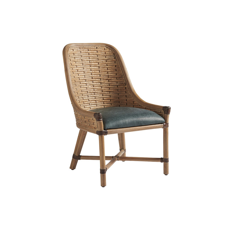 Tommy Bahama Home Los Altos Keeling Woven Solid Wood Dining Chair Wayfair