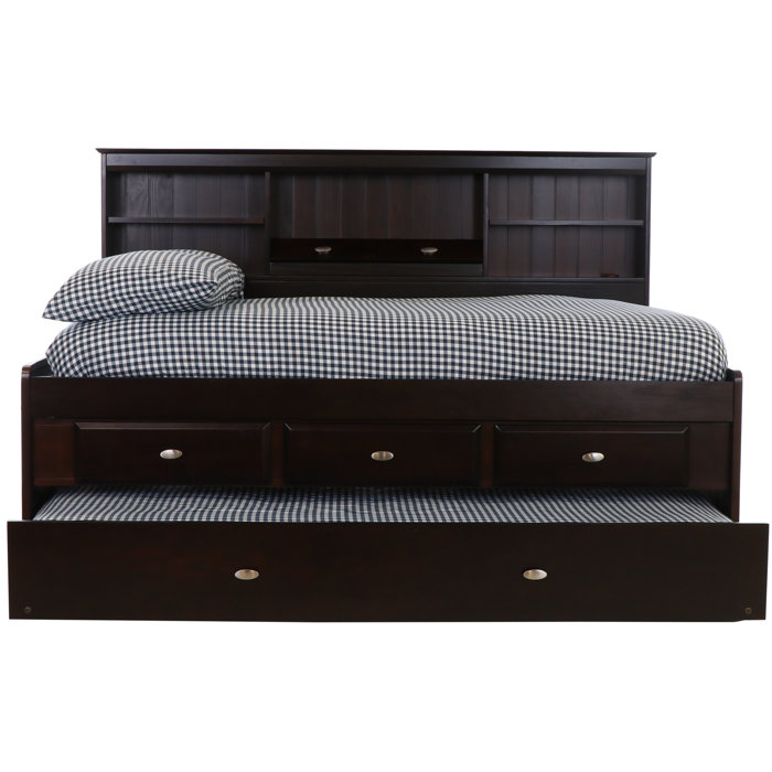 Birch Lane Letizia Mate S Captain S Bed With Trundle Drawers