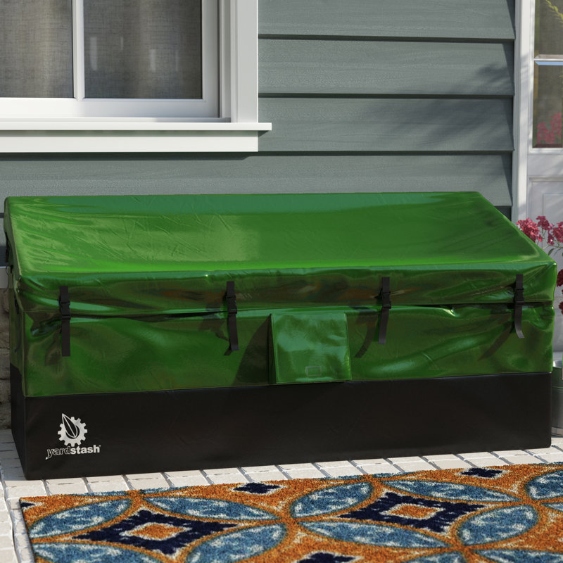 Yardstash Solutions Outdoor Storage 150 Gallon Plastic Deck Box