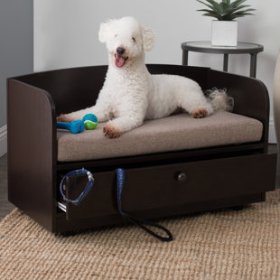 dog couch bed brown leather dog hardaway dog sofa with storage drawer beds youll love wayfair dog couch bed brown leather dog hardaway dog sofa with storage drawer beds youll love wayfair