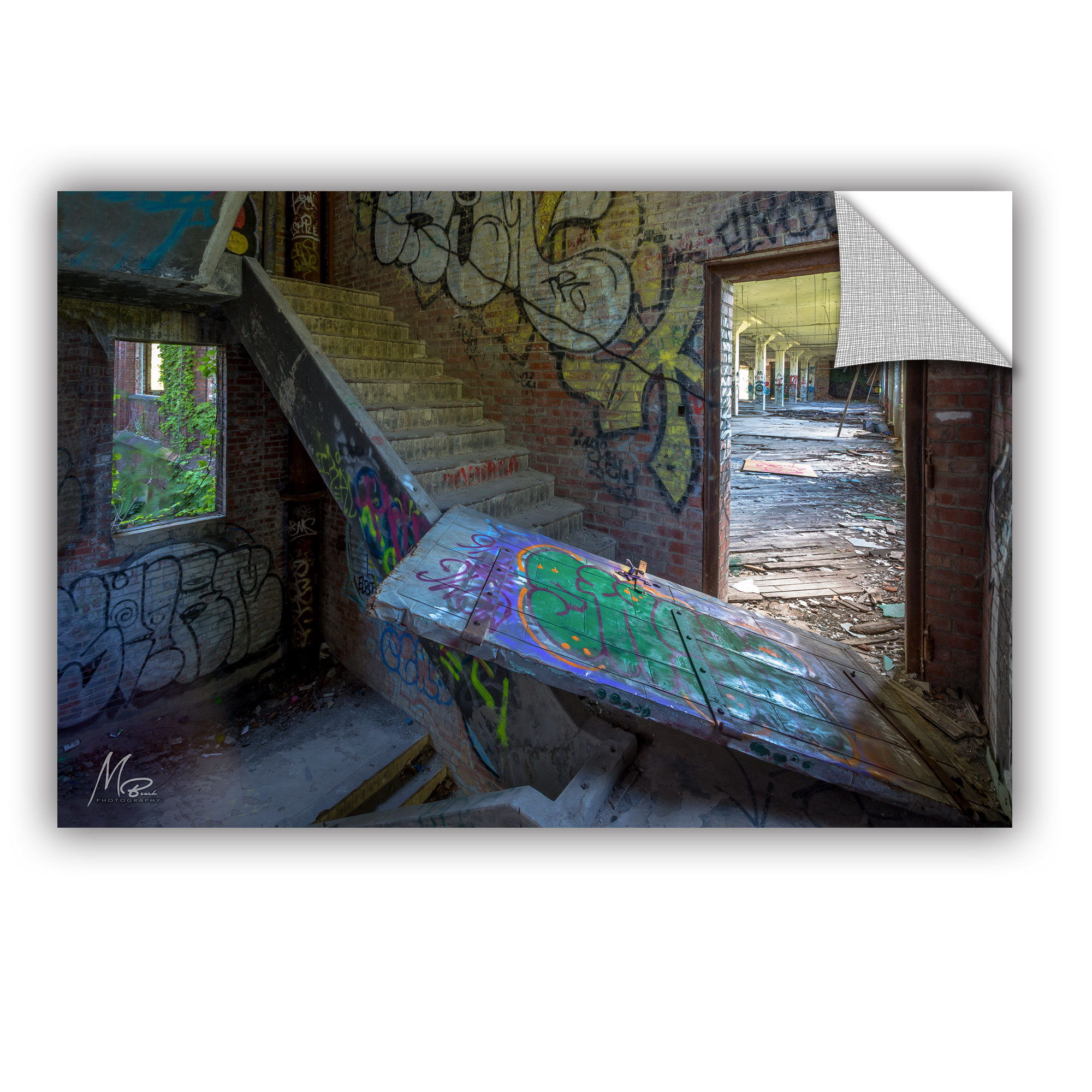 Artwall Michael Beach Mad House Removable Wall Decal Wayfair