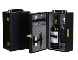 Small Mini Bar Wayfair Portable 2 Bottle Leather Mini Bar
