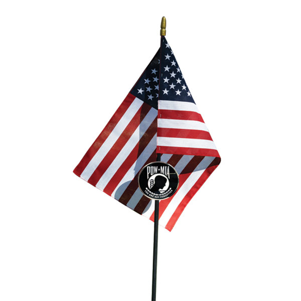 4/' x 6/' Double Sided Nylon Allied Flag POW//MIA Flag