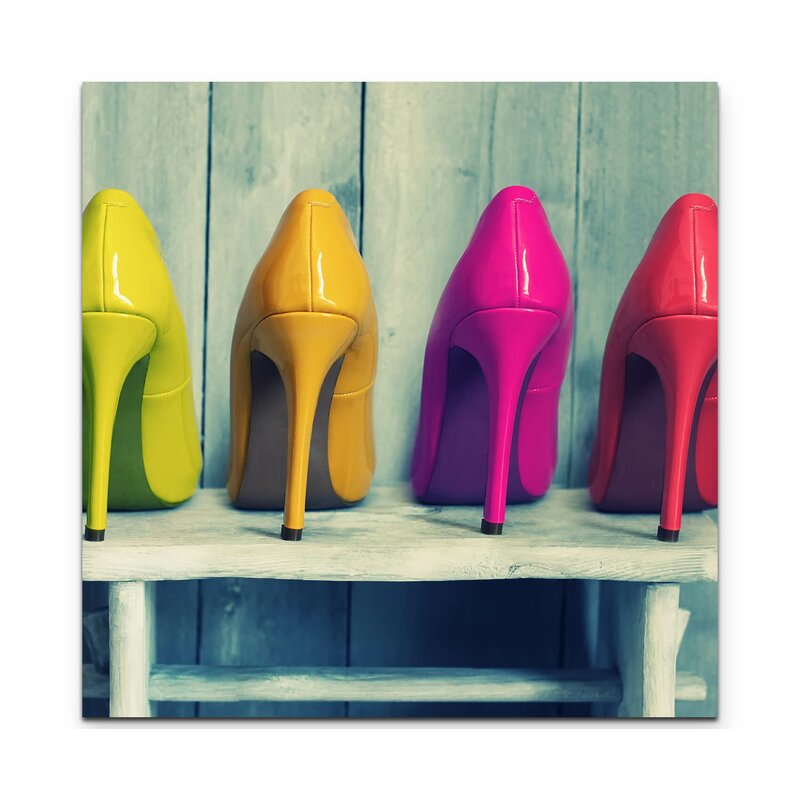 Colourful High Heels Photographic Print 