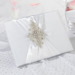 Jeweled Motif Guest Book