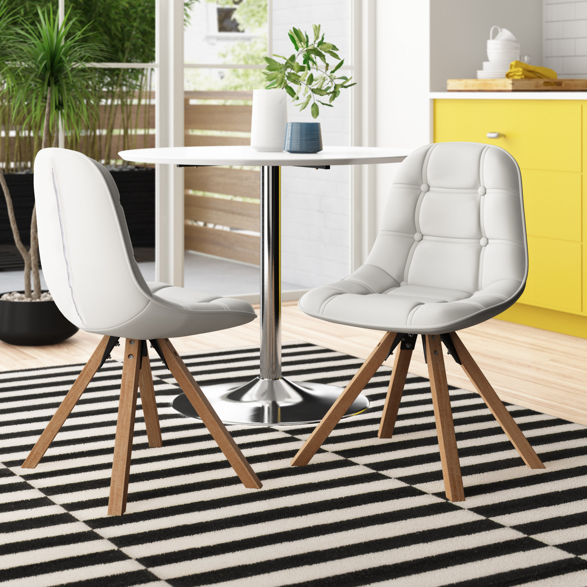 Zipcode Design Esszimmerstuhl Set Leanne Bewertungen Wayfair De