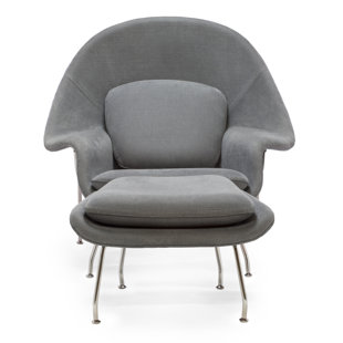 Go to store & view more images Design Tree Home Occasional Lounge Chair and Ottoman