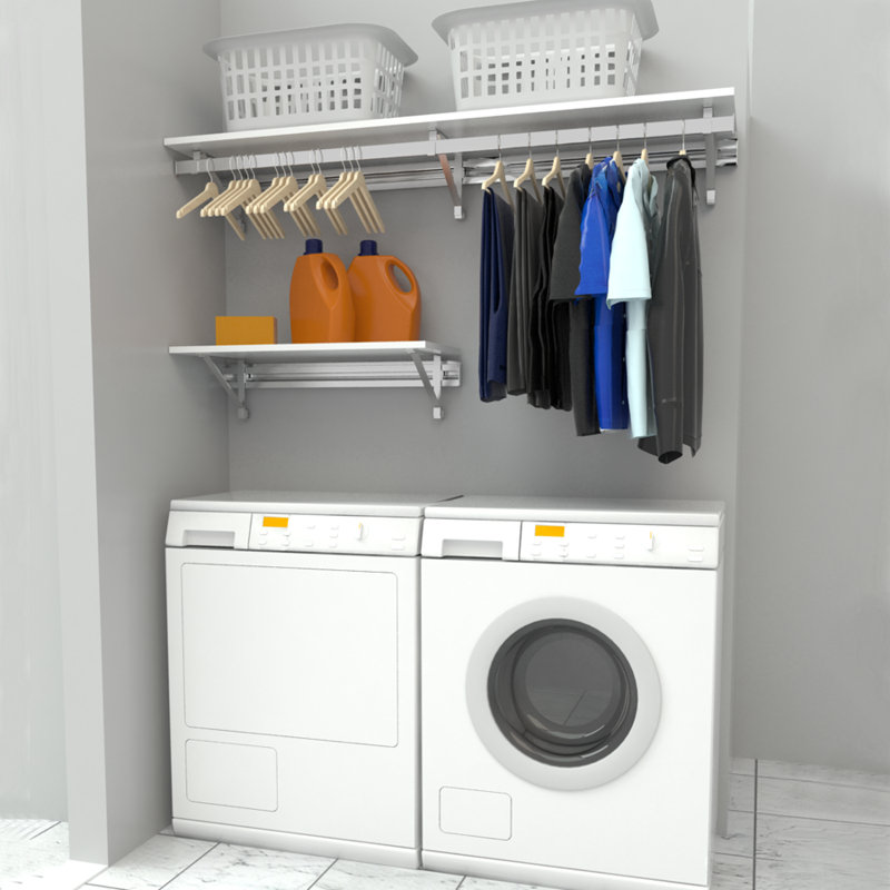 Orginnovations Inc Arrange A Space Heavy Duty Laundry Room Organizer Reviews Wayfair