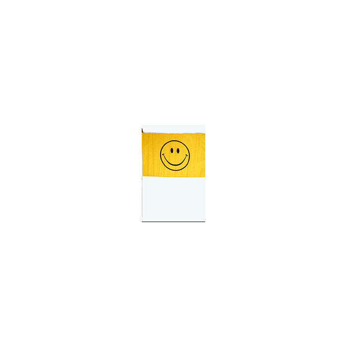 /"HAPPY FACE/" Flag 2x3 ft polyester yellow