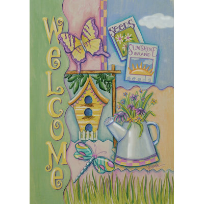 Blooming Garden Garden flag Toland Home Garden