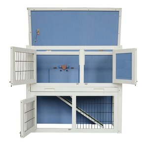 Wooden Hutch Small Chicken Coop