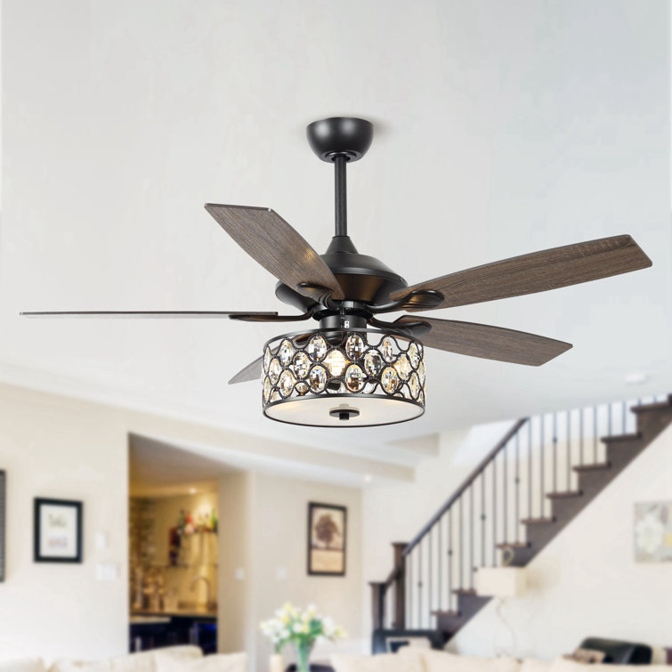 bling ceiling fan lights