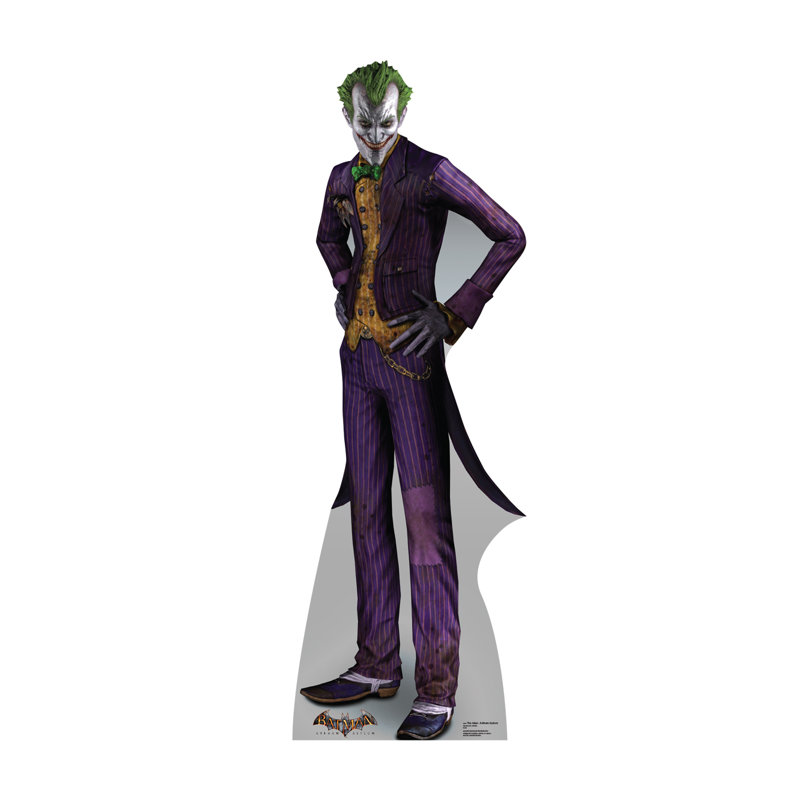 Advanced Graphics The Joker Arkham Asylum Game Cardboard Standup Reviews Wayfair
