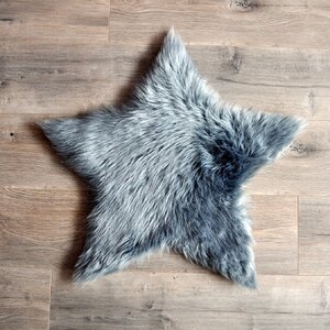 Star Gray Area Rug