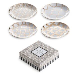 Luxe Moderne 7.25″ Appetizer Plate (Set of 4)
