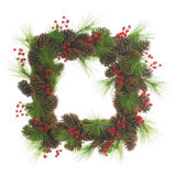 Square Christmas Wreaths You Ll Love In 2021 Wayfair