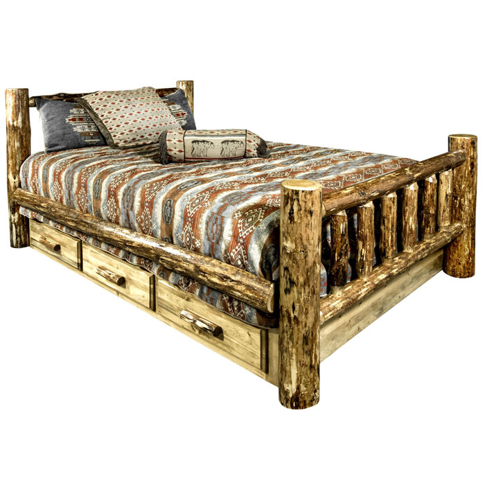Loon Peak Tustin Storage Platform Bed Reviews Wayfair Ca