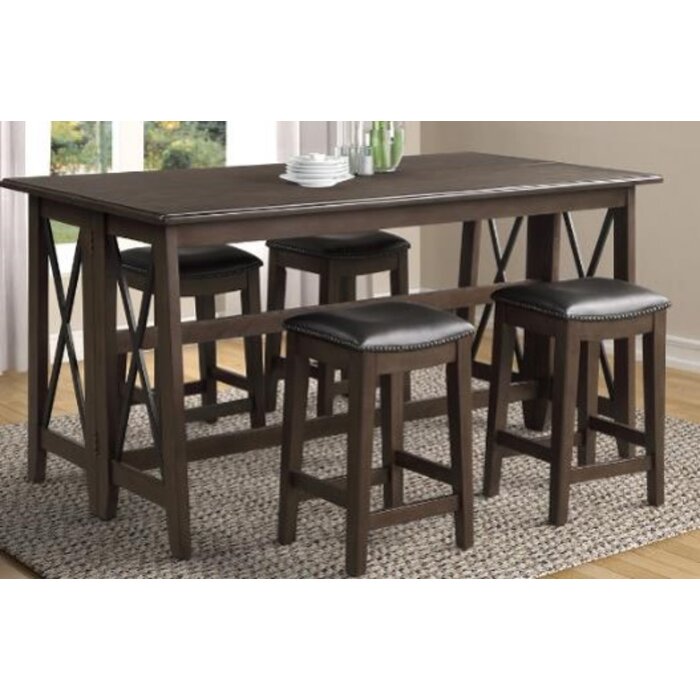 5 Piece Counter Dining Table Set