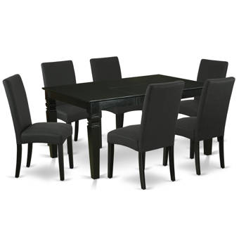 Winston Porter 39e84a6afea94511a1472456736a4d38 7pc Dinette Set