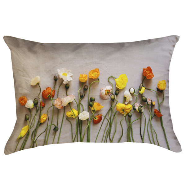 Latitude Run Tuyen Dried Flowers Rectangular Outdoor ...