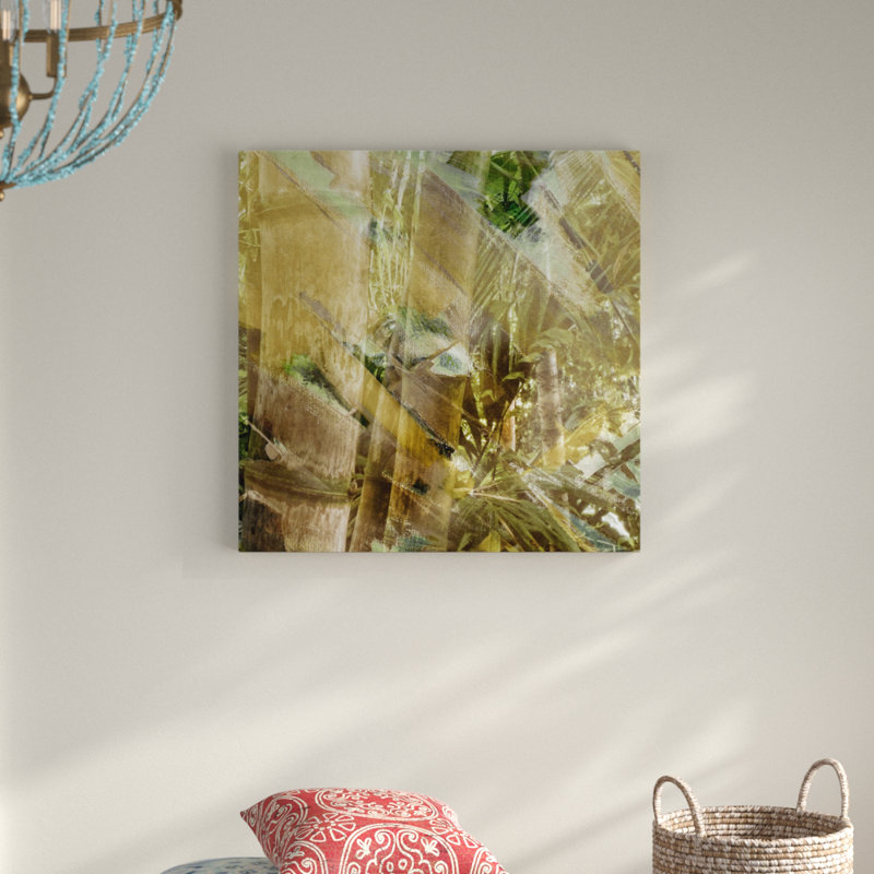 Bloomsbury Market Bamboo Abstract Ii Wrapped Canvas Graphic
