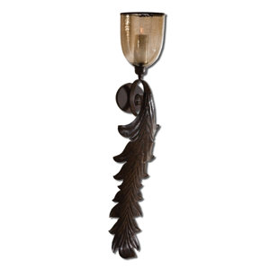 Tinella Iron and Glass Sconce