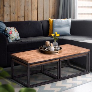 Anette 3 Piece Coffee Table Set by Latitude Run®