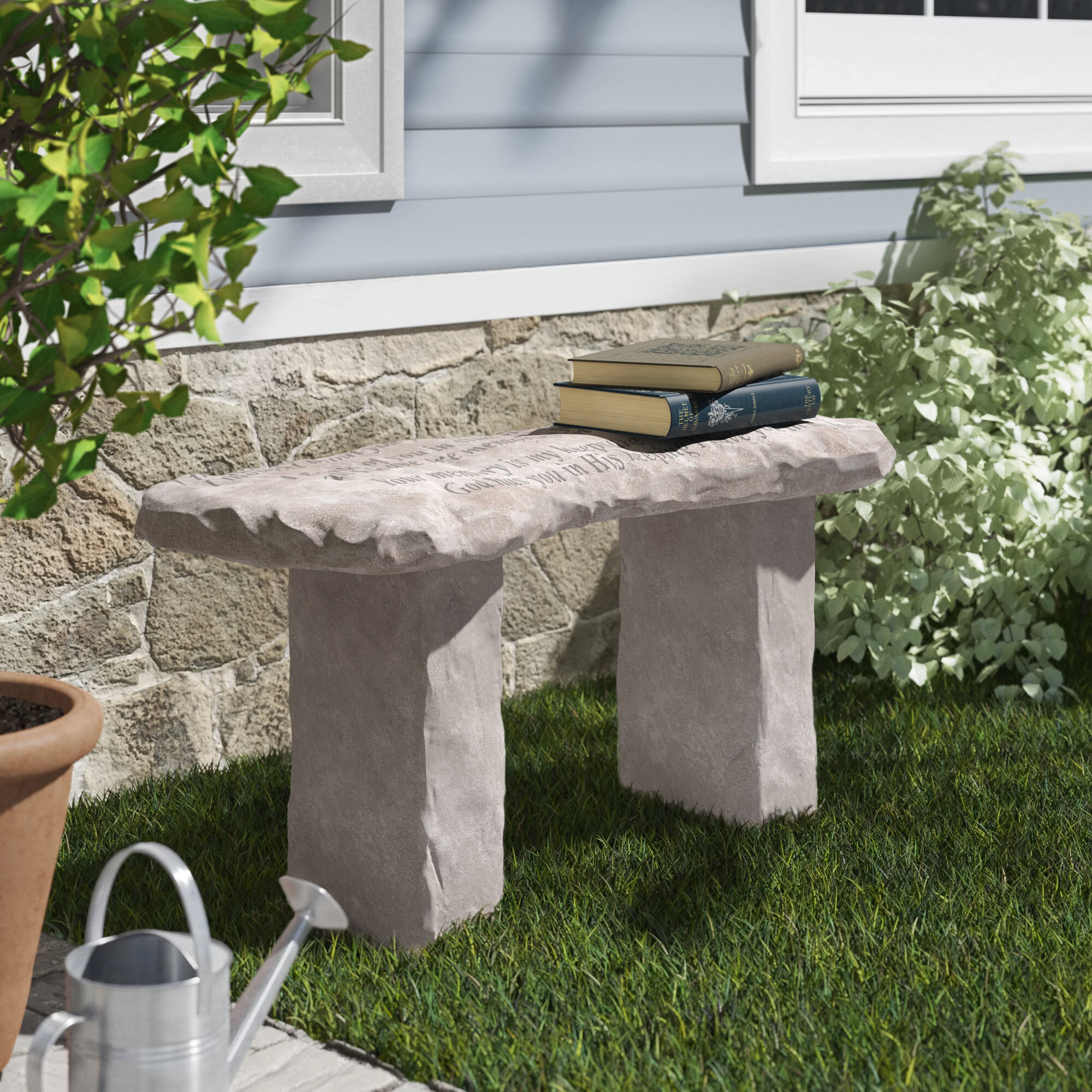 Backless Outdoor Benches You Ll Love In 2020 Wayfair